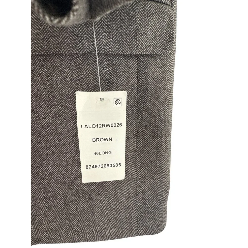 Lauren Ralph Lauren Mens Wool Cashmere Sport Coat Brown 46L‎